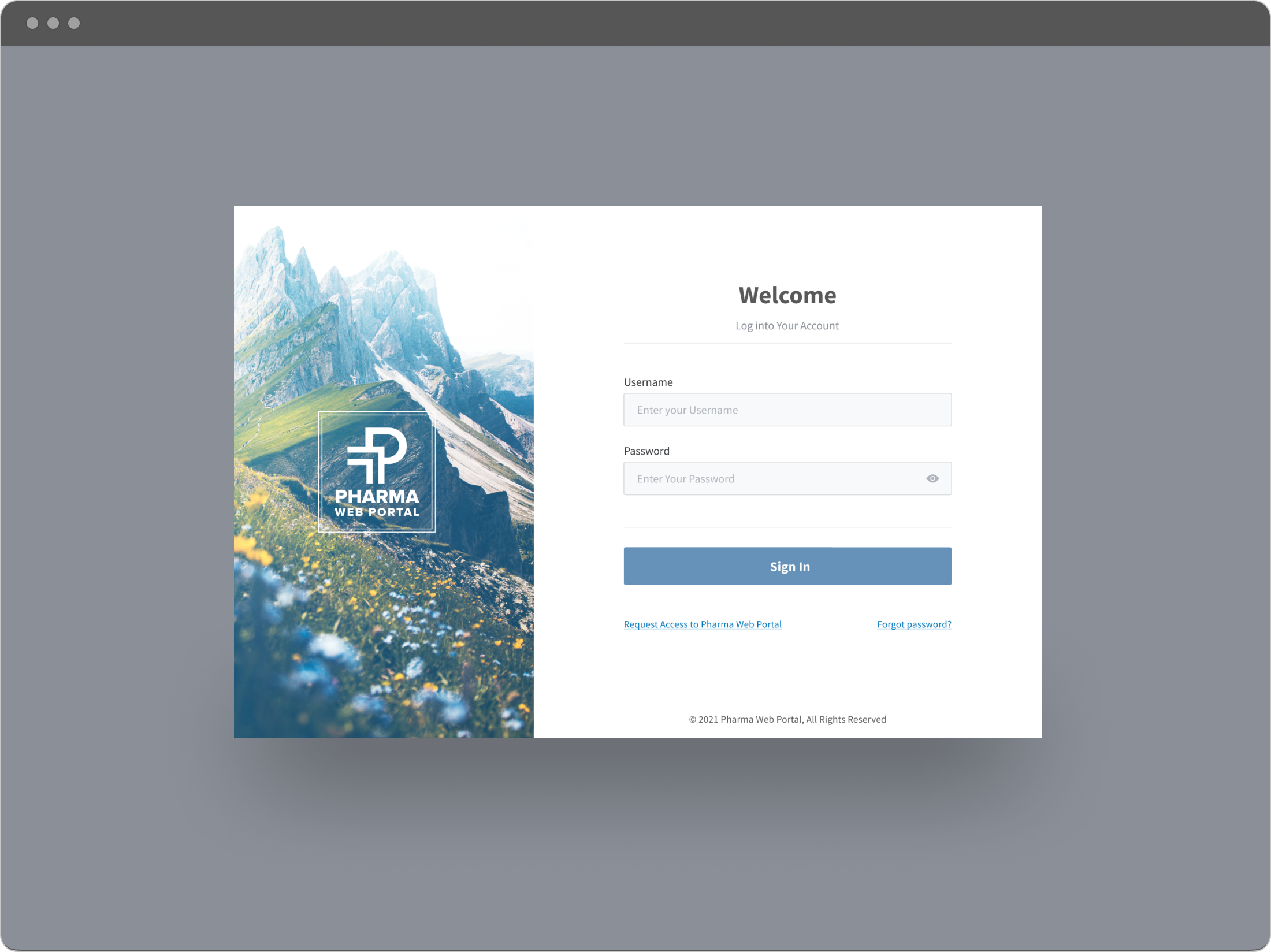 Login Screen